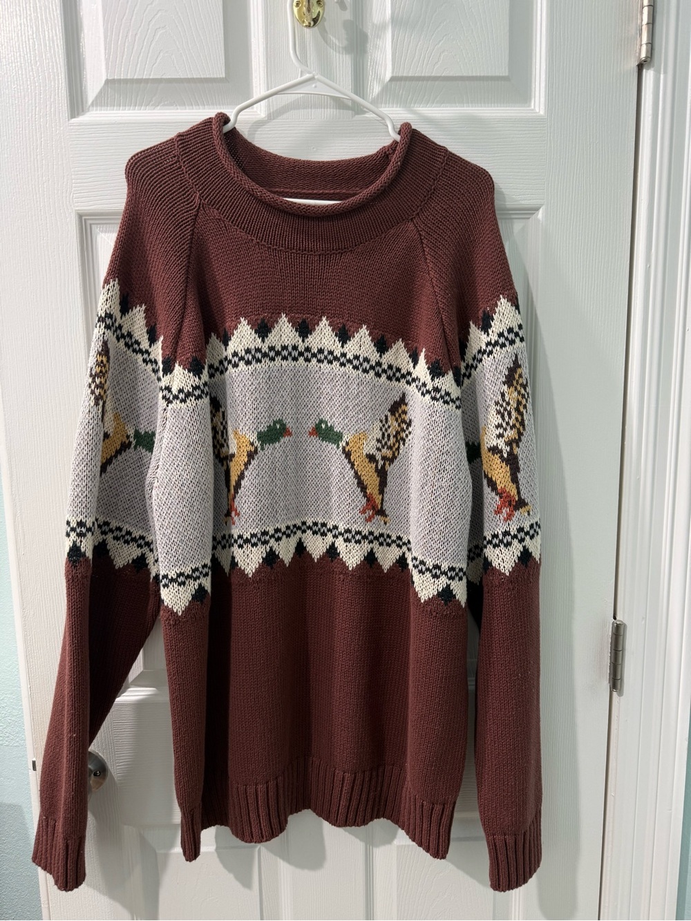 Brand New LL Bean Duck Sweater